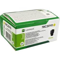 Lexmark Rückgabe Toner CS421 CS521 CS622 CX421 CX522 CX622 CX625 78C20Y0 Original Gelb 1400 Seiten