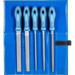PFERD TOOLS 11800533 Werkstattfeilen-Set Hieb 3 in PVC-Rolltasche Länge 200 mm 1 St.