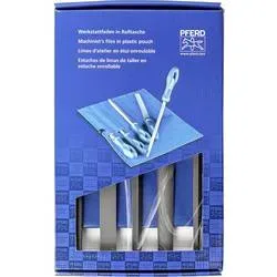 PFERD TOOLS 11801541 Werkstattfeilen-Set Hieb 1 in PVC-Rolltasche inkl. Umkarton Länge 250 mm 1 St.