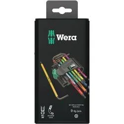 Wera 967/9 Winkelschraubendreher-Set T 8, T 9, T 10, T 15, T 20, T 25, T 27, T 30, T 40 9teilig