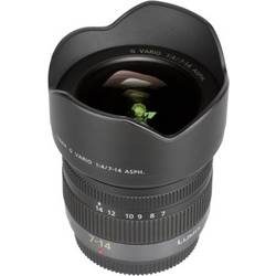 Panasonic Lumix G Vario H-F 4,0/7-14 H-F007014E Weitwinkel-Zoom-Objektiv f/22 - 4.0 7 - 14 mm