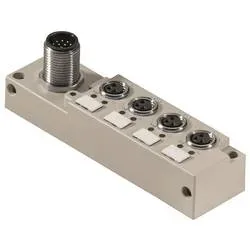 Weidmüller SAI-4-S12 M8 L 1:1 1449400000 Sensor/Aktorbox passiv M12-Verteiler mit Metallgewinde 2 St. Piece
