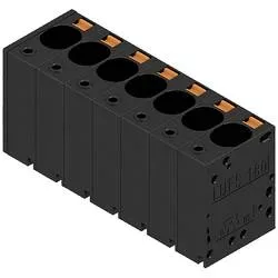 Weidmüller 2492160000 Federkraftklemmblock 16 mm² Polzahl 7 Schwarz 1 St.