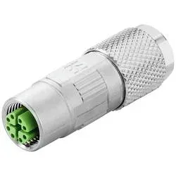 Weidmüller 1516330000 Sensor-/Aktor-Steckverbinder, unkonfektioniert M12 Buchse, gerade Polzahl Sensoren: 8 1 St.