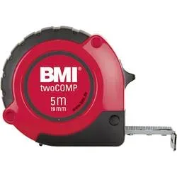 BMI twoCOMP 472841021 Maßband 8 m Stahl