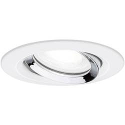 Paulmann Nova Plus Bad-Einbauleuchte LED GU10 6 W IP65 Weiß (matt), Chrom