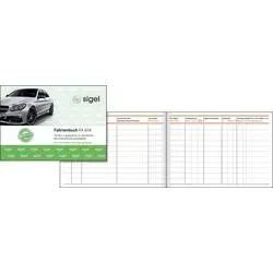 Sigel FA614 DIN A6 quer Fahrtenbuch Anzahl der Blätter: 40 1 St.