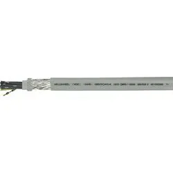 HELU H05VVC4V5-K (NYSLYCYÖ-JZ) Steuerleitung 4 G 0.50 mm² Grau 13061-500 500 m