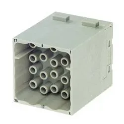 Stiftmodul 09140203001 HARTING Inhalt: 1 St. Stiftmodul