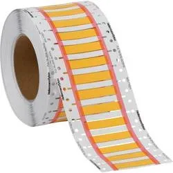 HellermannTyton 553-71019 TULT6-2DS-1x50YE-PO-X-YE Schrumpfschlauchmarkierer Gelb 1000 St.