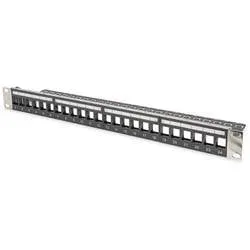 Digitus DIGITUS - Modulares Patchpanel für Keystone Jacks 1HE - unbestückt 24 Port Netzwerk-Patchpanel 483 mm (19)