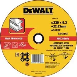 DEWALT DT43919-QZ DT43919 Schruppscheibe Durchmesser 230 mm Bohrungs-Ø 22.23 mm Metall 1 St.