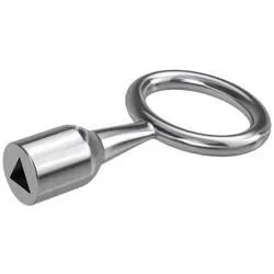 Basi 301D-10 Dornschlüssel Silber