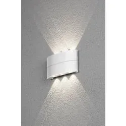 Konstsmide Chieri 7853-250 LED-Außenwandleuchte EEK: G (A - G) 7.2 W Weiß