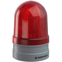 Werma Signaltechnik Signalleuchte Midi TwinFLASH 12/24VAC/DC RD 261.120.70 Rot 12 V/DC