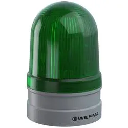 Werma Signaltechnik Signalleuchte Midi TwinFLASH 115-230VAC GN 261.220.60 Grün 230 V/AC
