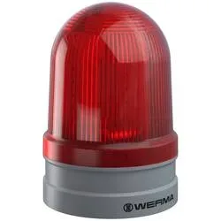 Werma Signaltechnik Signalleuchte Maxi Rotating 12/24VAC/DC RD 262.140.70 Rot 24 V/DC