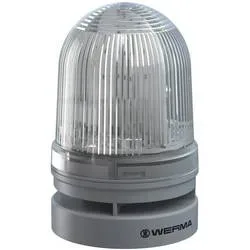 Werma Signaltechnik Signalleuchte Midi TwinLIGHT Combi 12/24VAC/DC CL 461.410.70 Klar 12 V/DC 110 dB