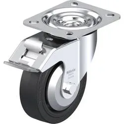 Blickle 374801 L-POEV 100G-FI-FA Lenkrolle mit Feststeller Rad-Durchmesser: 100 mm Tragfähigkeit (max.): 200 kg 1 St.
