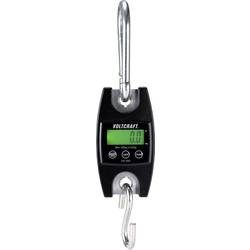 VOLTCRAFT HS-300 Hängewaage Wägebereich (max.) 300 kg Ablesbarkeit 200 g Black