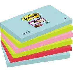 POST-IT Super Sticky Notes 127x76mm 6556SSMIA Miami 4 Farben 6x90 Blatt