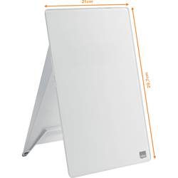 NOBO Diamond Glass Memoboard A4 1905173 weiss