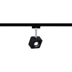 Paulmann Cube Hochvolt-Schienensystem-Leuchte URail LED fest eingebaut 8 W LED Schwarz (matt), Chrom