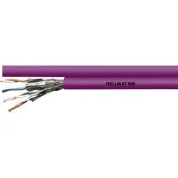 HELU 81446 Ethernet-Leitung CAT 7 S/FTP 8 x 2 x 0.25 mm² Blau, Lila 100 m