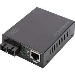 GIGABIT POE MEDIA CONVERTER MULTIMODE 10/100/1000BASE-T0.5KM  NMS IN ACCS
