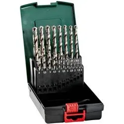 Metabo 627668000 Metall-Spiralbohrer-Set 19teilig 1 mm, 1.5 mm, 2 mm, 2.5 mm, 3 mm, 3.5 mm, 4 mm, 4.5 mm, 5 mm, 5.5 mm,