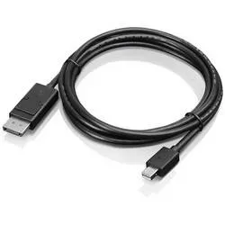 Lenovo Mini-DisplayPort / DisplayPort Adapterkabel Mini DisplayPort Stecker, DisplayPort Stecker 1.20 m Schwarz 0B47091