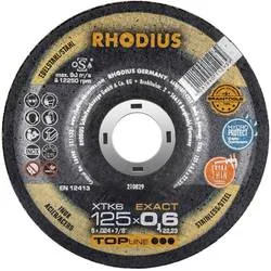 Rhodius XTK6 EXACT 210829 Trennscheibe gekröpft 125 mm 1 St. Edelstahl, Stahl