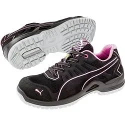 PUMA Fuse TC Pink Wns Low 644110-38 ESD Sicherheitsschuh S1P Schuhgröße (EU): 38 Schwarz, Rosa 1 St.