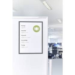 MAGNETOPLAN Magnetrahmen magnetofix A4 1130301 grau 5 Stk.
