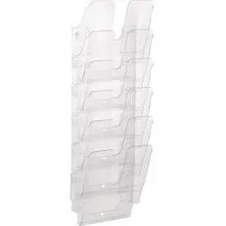 DURABLE FlexiPlus Prospektständer A4 Polystyrol Transparent 24,7 x 10 x 74,5 cm