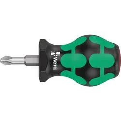 Wera 350 PH Stubby 05008851001 Kreuzschlitz-Schraubendreher PH 2 Klingenlänge: 25 mm