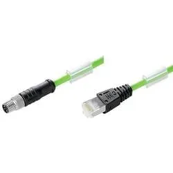 Weidmüller 1201211500 Sensor-/Aktor-Datensteckverbinder, konfektioniert M8 Stecker, gerade 15.00 m Polzahl Sensoren: 4 1