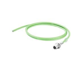 Weidmüller 1234770020 Sensor-/Aktor-Datensteckverbinder, konfektioniert M12 2 m Polzahl: 4 1 St.