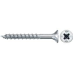 Fischer Power-Fast II 670217 Spanplattenschrauben 4 mm 40 mm Kreuzschlitz Pozidriv Stahl galvanisch verzinkt 200 St.