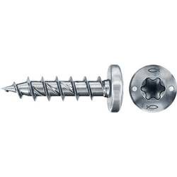 Fischer Power-Fast II 670236 Spanplattenschrauben 4 mm 25 mm T-Profil Stahl galvanisch verzinkt 200 St.
