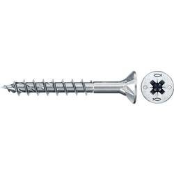 Fischer Power-Fast II 670306 Spanplattenschrauben 4.5 mm 35 mm Kreuzschlitz Pozidriv Stahl galvanisch verzinkt 100 St.