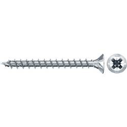 Fischer Power-Fast II 670142 Spanplattenschrauben 3.5 mm 30 mm Kreuzschlitz Pozidriv Stahl galvanisch verzinkt 1000 St.