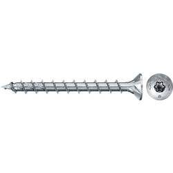 Fischer Power-Fast II 670452 Spanplattenschrauben 6 mm 50 mm T-Profil Stahl galvanisch verzinkt 100 St.