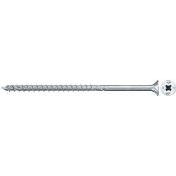 Fischer 670407 Power-Fast II Spanplattenschraube 5 mm 100 mm Kreuzschlitz Pozidriv Stahl galvanisch verzinkt 100 St.
