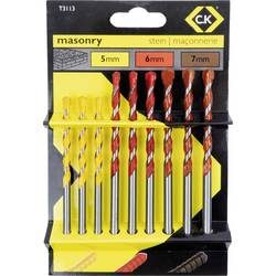 C.K. T3113 T3113 Beton-Spiralbohrer-Set 9teilig 5 mm, 6 mm, 7 mm 1 St.