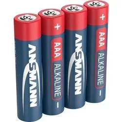 Ansmann LR03 Red-Line Micro (AAA)-Batterie Alkali-Mangan 1.5 V 4 St.