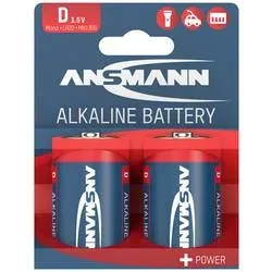 Ansmann LR20 Red-Line Mono (D)-Batterie Alkali-Mangan 1.5 V 2 St.