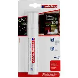EDDING Windowmarker 4090 4-15mm 4090BLI-49 weiss Blister
