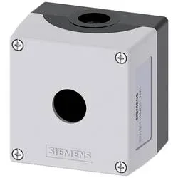 Siemens 3SU1801-1AA00-1AA1 3SU18011AA001AA1 Gehäuse für Frontbefestigung, quadratisch (L x B x H) 68 x 85 x 85 mm Grau 1