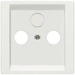 Siemens Schalterprogramm Abdeckung DELTA style Weiß 5TG1338 1 St.